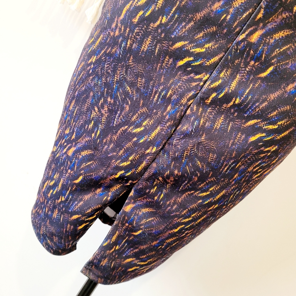 FORCAST Dress (s10) Multi Coloured Warm Tones - Picture 5 of 15